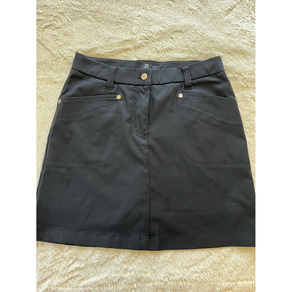 Daily Sports Lyric Black Skort 18" size 4